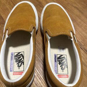 Vans Women's Size 8 Mustard Slip On's